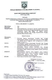 Didalam kontrak ini termaktub dan termuat semua pokok aturan, larangan, dan cara penyelesaian perselisihan jika terjadi selisih pendapat atau kekeliruan data dalam perhitungan teknis kerja. Kki Sma Negeri 110 Jakarta
