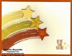 Be The Star Swooshes Cards Handmade Card Craft Star Cards