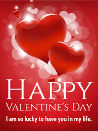On valentines day you can surprise happy valentines day. Lucky To Have You In My Life Happy Valentine S Day Card Birthday Greeting Cards By Davia Happy Valentine Day Quotes Happy Valentines Day Card Valentines Day Quotes For Him