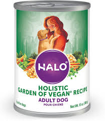 This doesn't sound right, does it? Halo Holistic Garden Of Vegan Recipe Adult Canned Dog Food 13 Oz Case Of 12 Chewy Com