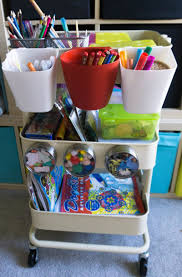 Ikea Raskog Craft Trolley Hack Ikea Raskog Servierwagen Ikea Basteln Organisation