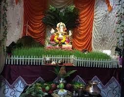 There are no rules set when it comes to decoration for beloved ganesha which in turn turns out to be an. Ganpati Decoration Ideas At Home Ganesh Pooja Decoration Pooja Room Decor For Ganesh Chaturthi Decoration Ideas For Ganpati Pooja Ganpati Decoration Ganpati Decoration At Home Pooja Decoration