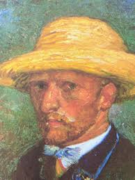 Van Gogh Self-portrait With Straw Hat: Limited Edition Lithograph