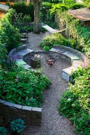 30 Inspirations Love The Blending Of Garden Into Forest Small Garden Design Dutch Gardens Garden Seating Area