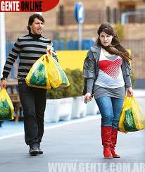 He is an adorable kid and is likely to become great like his father sergio, grandfather. Sergio Aguero And Giannina Maradona Dating Gossip News Photos