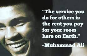 Muhammad Ali, may you rest in peace....
