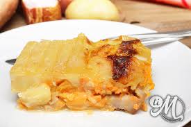 Tartiflette Aux 2 Patates Au Lait De Coco Patate Douce Et Pomme De Terre Recette Tartiflette Alimentation Recette Tartiflette