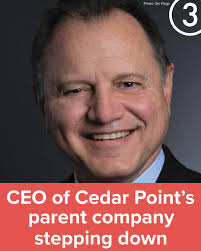 https://www.wkyc.com/article/entertainment/places/cedar-point/six-flags-ceo-richard-zimmerman-stepping-down-cedar-point-kings-island/95-61501420-999c-4151-ba04-5f08ba309cec  Yaaay!