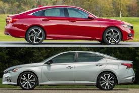2019 Honda Accord Vs 2019 Nissan Altima Which Is Better