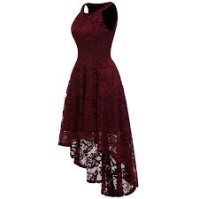 Market In The Box Market In The Box Women S Halter Hi Lo Floral Christmas Lace Dress Bridesmaid Party Cocktail Dresses Walmart Com In 2020 Cocktail Dress Party Lace Dress Floral Lace Dress