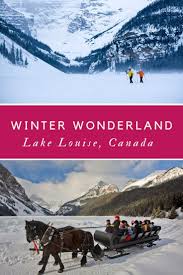 Lake Louise In Winter In 2021 North America Travel Destinations Canada Travel Guide Winter Travel