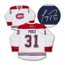 5.0 out of 5 stars 3. Carey Price Autographed Montreal Canadiens White Reebok Premier Hockey Jersey Xhockeyproducts Usa
