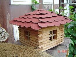 Vogelhaus Blockhaus Fur Vogel Vogelhaus Selber Bauen Vogelhauschen Selber Bauen