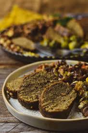 Some great roasted squash and wild rice adds to the dish giving you an array of colours and textures. Vegan Holiday Roast Savory Tender Shane Simple