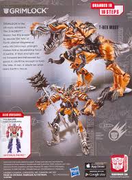 Grimlock is an autobot dinobot from the aligned continuity family. Transformers 4 Age Of Extinction Grimlock Aoe Generations Voyager Transformers Tech Spec Package Art Archive