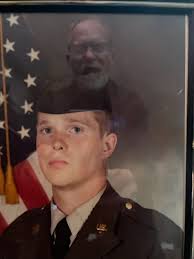 Arthur Guinard, Jr. who proudly served in Germany in the United States Army  with our granddaughter, Adaline. Grampy's girl.