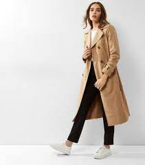 New look joins the asos round up of great british high street brands, showcasing the best in upcoming style and staying ahead of the game. Camel Double Breasted Tie Waist Trench Coat New Look