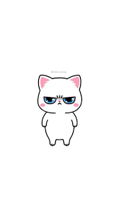 Animals Background And Cat Image Cute Drawings Kawaii Wallpaper Cute Cartoon Wallpapers