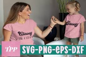 Download Mother Daughter Shirt Svg Mommy And Me Shirts Sassy Svg 1186297 Cut Files Design Bundles