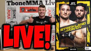 UFC FIGHT NIGHT: STRICKLAND VS IMAVOV LIVE STREAM PLAY-BY-PLAY - YouTube