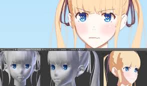 blender texturing and rendering anime characters tutorial anime anime characters 3d character