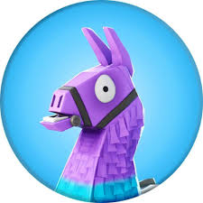 You can set it as lockscreen or wallpaper of windows 10 pc. Fortnite Loot Llama Purple Blue Background Edible Cake Topper Image 8 In Round Abpid27609 Walmart Com Walmart Com
