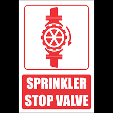 Check spelling or type a new query. Sprinkler Stop Valve Explanatory Safety Sign Fire Fighting Safety Signs For Sale Signs4sa