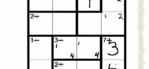 A puzzle with no solution will run forever. How To Solve A Simple 4x4 Kenken Puzzle Puzzles Wonderhowto