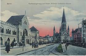 Hardenbergstrasse Mit Gedachtniskirche 1906 Berlin Zoo Map Zoo