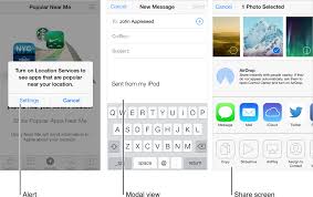 Ios Human Interface Guidelines Modal Contexts Ios Human Interface Guidelines Human Interface Guidelines App Design