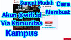 Cara mendapatkan internet gratis melalui layanan wifi.id tidak hanya di 3 cara diatas. Sangat Mudah Cara Membuat Akun Wifi Id Via Komunitas Kampus 2ris1pro Youtube