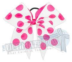 Check spelling or type a new query. Polka Dots Cheer Bows Collection
