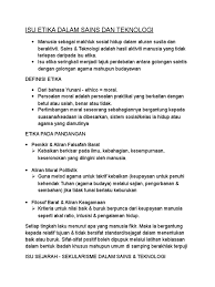 Astronomi tamadun islam telah membuat beberapa kemajuanbesar dalam bidang astronomi cntohnya, kajian terhadap fenomena serta objek alam. Isu Etika Dalam Sains Dan Teknologi