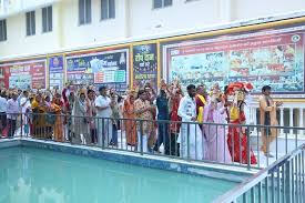 कलश यात्रा से भक्तिमय हुआ समूचा बृजधाम #bhagwat ठा. श्री प्रियाकांत जू  मंदिर, शांति सेवा धाम- वृंदावन में श्रीमद्भागवत कथा के प्रारंभ से पूर्व ...