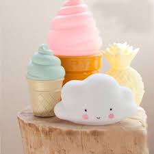Cute Mini Lamps White Cloud Led Night Light With Timer Kids Children Bedroom Nursery Room Decor Baby Gift Ligh Cute Night Lights Cloud Lights Cloud Night Light