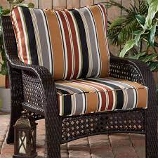 See more ideas about outdoor chair cushions, cushions, chair cushions. Brick Stripe Outdoor 2 Pc Deep Seat Cushion Set Walmart Com Walmart Com