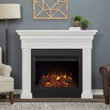 Ratings, based on 16 reviews. Amazon Com Real Flame Emerson Grand Electric Fireplace Rustic White Home Kitchen
