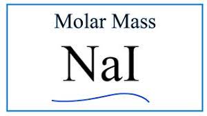 How To Find The Molar Mass Of Nai Sodium Iodide Youtube