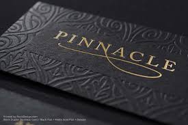 Elegant gold and black business card vector. Black Business Cards