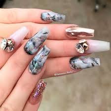 Let's have a look at the most popular coffin nail ideas to try. Coffin Nail Art Nail Art Designs 2020