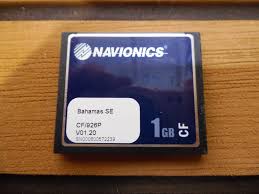 Navionics Platinum Cf 1gb Chart Card Bahamas Se Cf 926p Good Cond