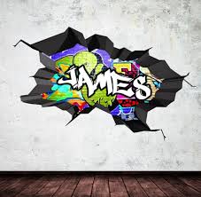 Decals Mural Wall Covering Custom Wall Mural Custom Wall Etsy Personalized Wall Decals Graffiti Wall Custom Wall Art