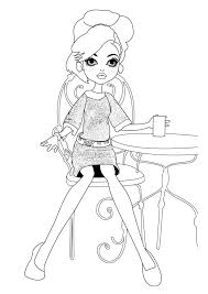 Free Printable Monster High Coloring Pages For Kids In 2020 Monster Coloring Pages Coloring Pages Coloring Pages For Kids