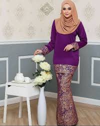 Baju Kurung Pahang Songket Batik Dress Dresses Fashion