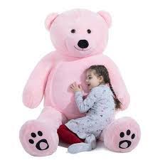 Wowmax 6 Foot Giant Huge Life Size Teddy Bear Daney Cuddly Stuffed Plush Animals Teddy Bear Toy Doll For Birthday Christmas Pink 72 Inches Walmart Com Teddy Bear Toys Pink Stuffed