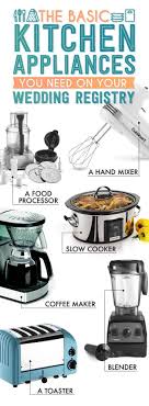 The Essential Wedding Registry List For Your Kitchen Wedding Registry List Wedding Registry Checklist Wedding Registry