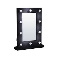 Hollywood mirror produces light up dressing table mirrors for both home and professional use to the stars, lifetime guarantee & fast free delivery. Hollywood Led Vanity Mirror Light Kit For Makeup Dressing Table Black 1 Item Qubyk Uk