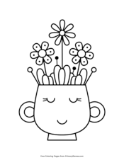 Free coloring pages small flowers hawaiian spring printable colori. Spring Coloring Pages Free Printable Pdf From Primarygames