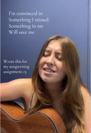 a little snippet of something I wrote for my songwriting class✨ #original  #artist #singing #newmusic #guitarsolo #singersongwriter