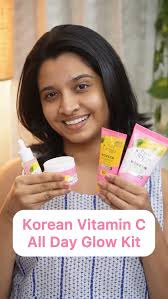 Introducing The Affordable Korean Vitamin C All Day Glow Kit From  @pureorigin.in , ., Use my coupon code ANJU2025 and get 15% off